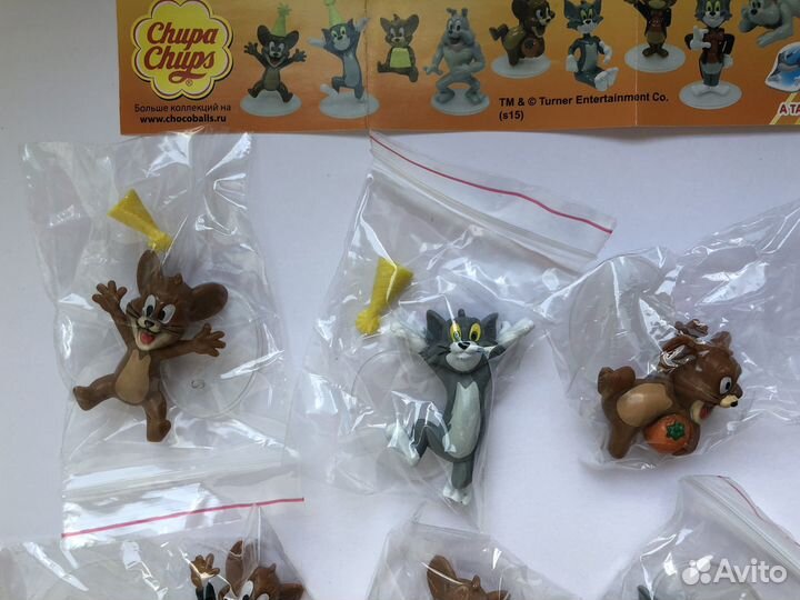 Том и Джери чупа чупс киндер