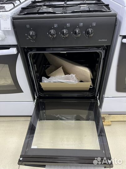 Газовая плита Darina черный антрацит