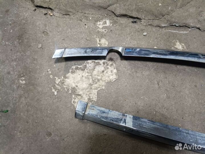 Хром с бамперов опель омега а рестайл