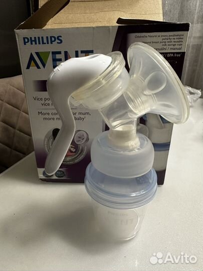 Молокоотсос avent ручной