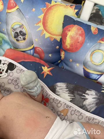 Бортики в кроватку