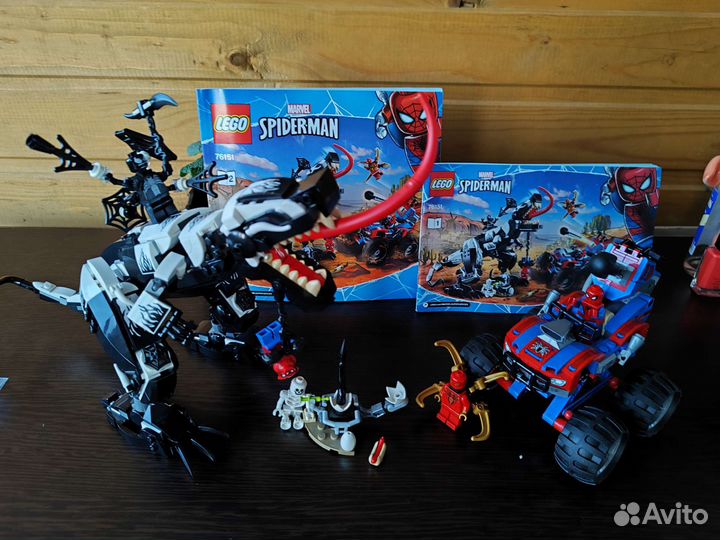 Лего марвел 76151