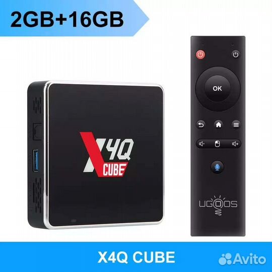 Андроид тв приставка Ugoos X4Q