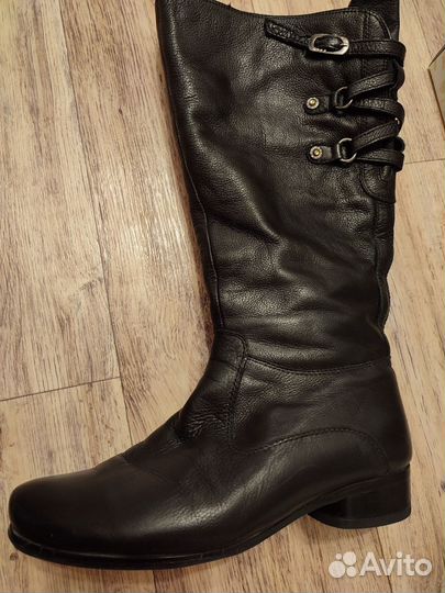 Сапоги зимние женские 37 новые кожаные