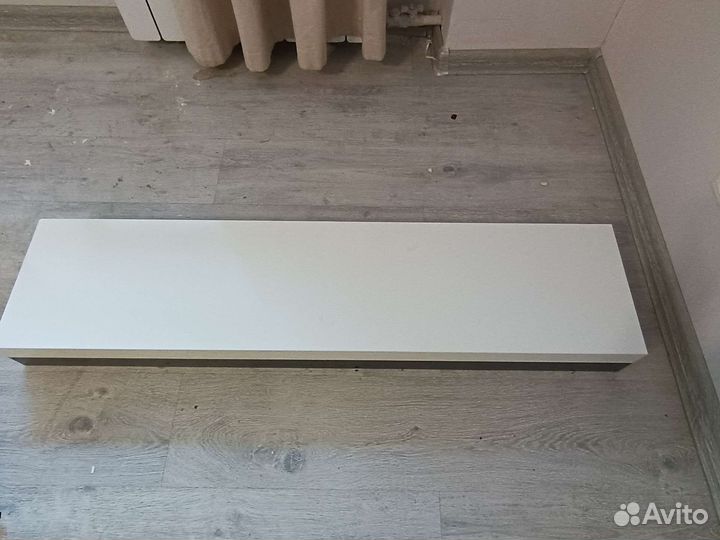 Полка IKEA лакк 110х26х5 см
