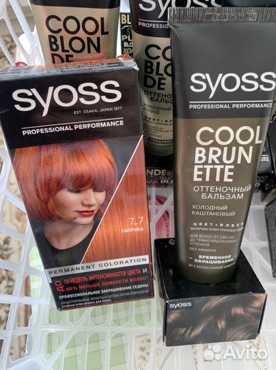 Оттеночный бальзам syoss блонд