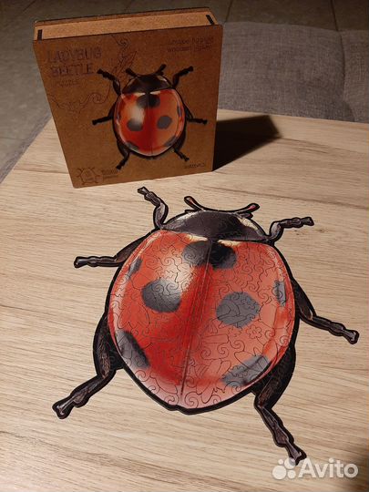 Пазл деревянный Жук Альфред