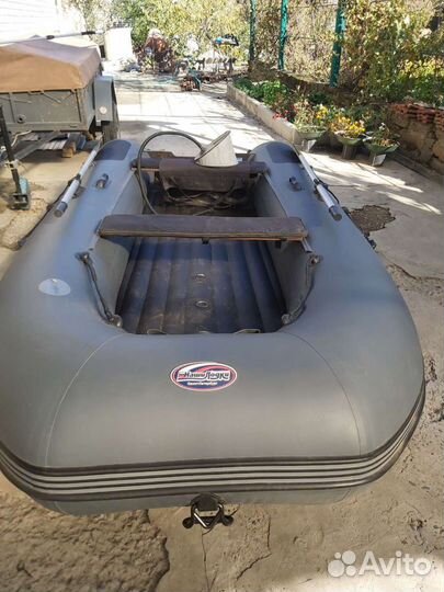 Лодка пвх Навигатор 380 с надувным дном