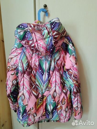 Куртка зимняя на девочку 140
