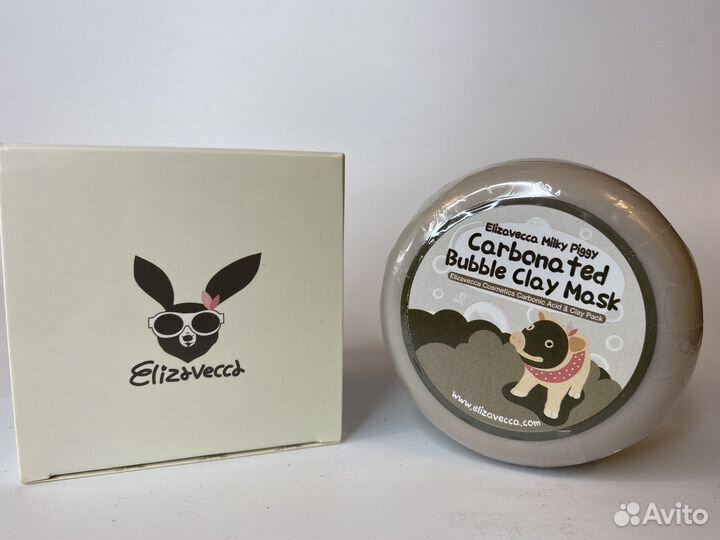 Оригинал Корейская глиняно-пузырьковая маска