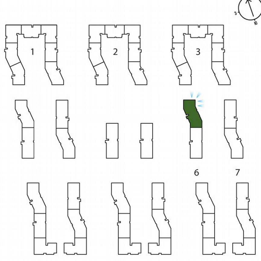 2-к. квартира, 49,2 м², 3/3 эт.