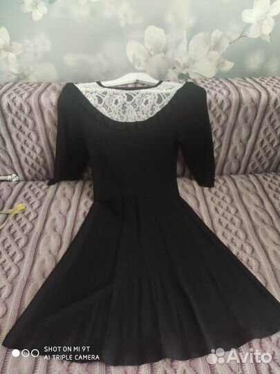 Платье трикотажное женское