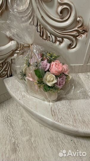 Букеты из мыло