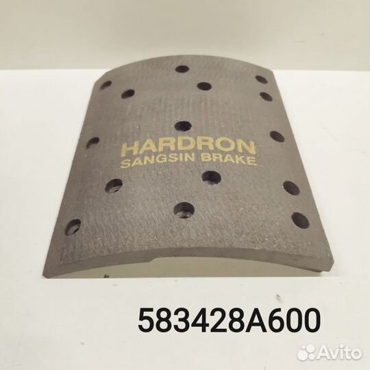 Накладка тормозной колодки задней HD500 583428A600