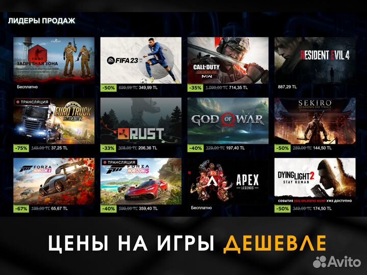 Смена региона Стим Турция, Казахстан, Украина, Арг