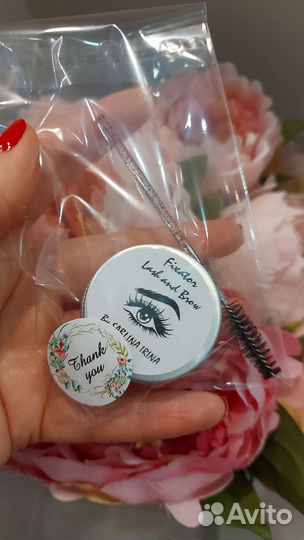 Фиксатор для бровей и ламинирования ресниц клей