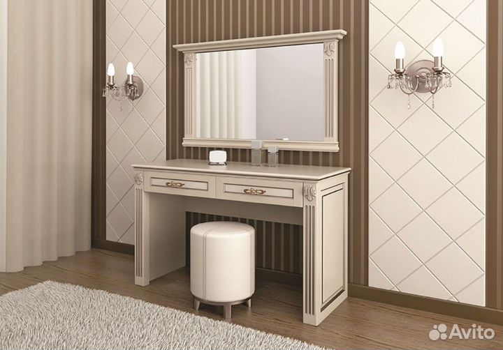 Туалетный столик с зеркалом С0839