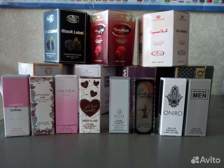 Арабские масляные духи 6 мл оптом и роз