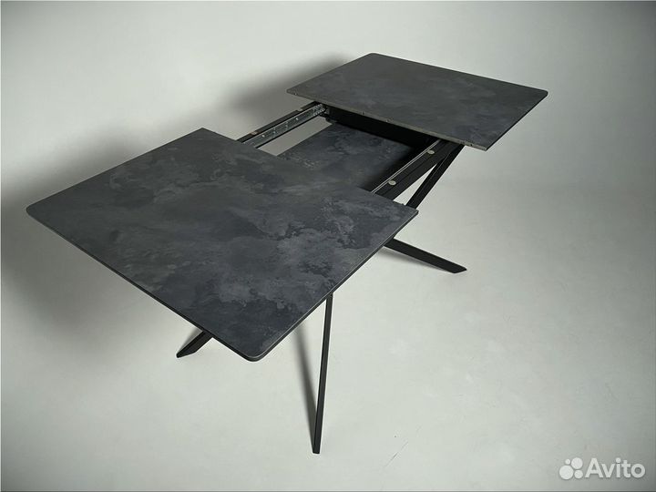 Стильный стол обеденный раздвижной из HPL пластика