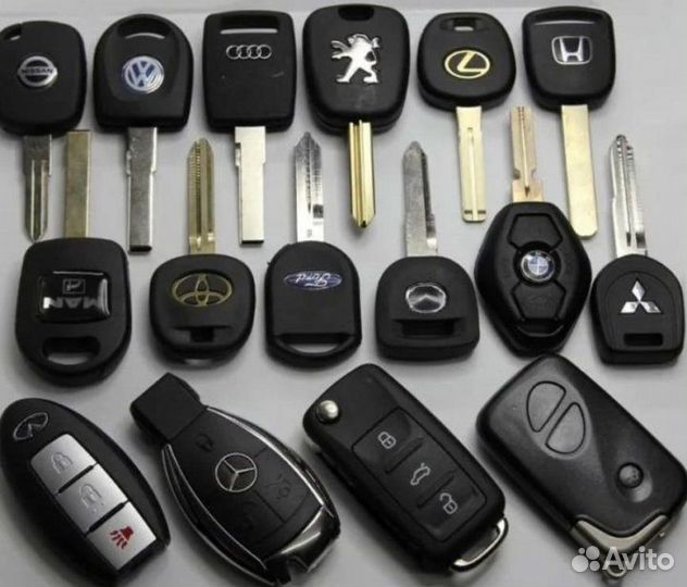 Изготовление автомобильных ключей с чипом