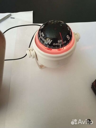 Компас для катеров с подсветкой шарообразный