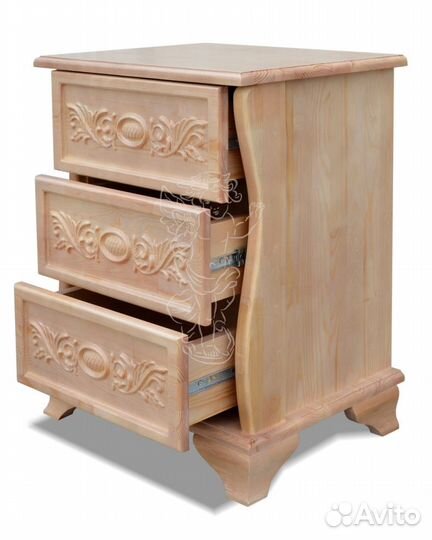 Тумба Дека-М с резьбой