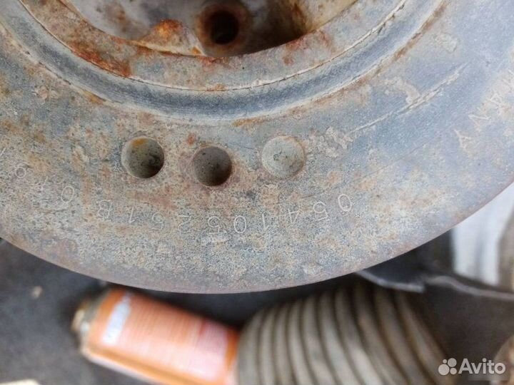 Шкив коленвала Audi A6 45 2.3 AAR