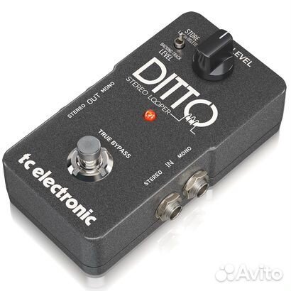 Педаль TC electronic ditto stereo looper