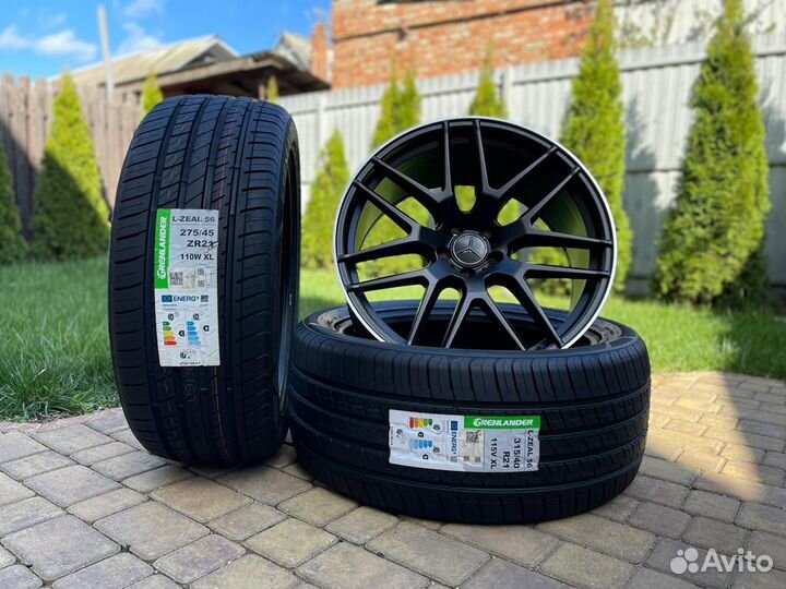 Новые диски на Mercedes R21