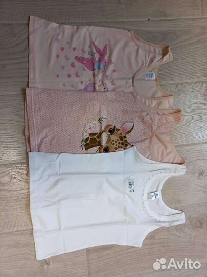 Майки для девочки 122