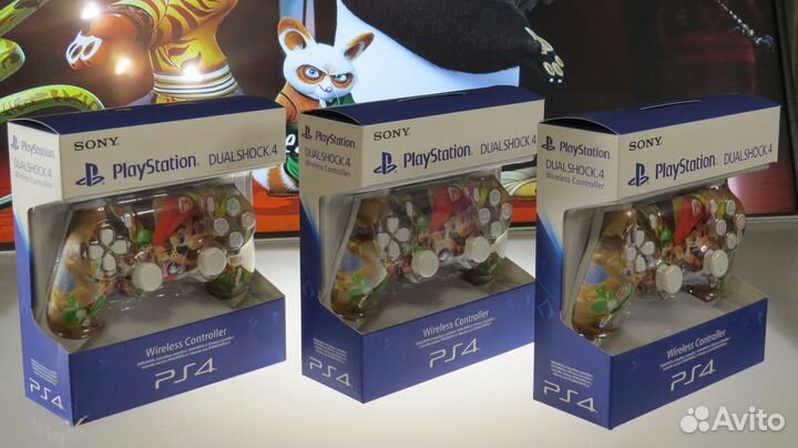 Джойстики для PS4 DualShock PS4 V2 super mario