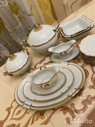 Снижениестаринный немецкий сервиз