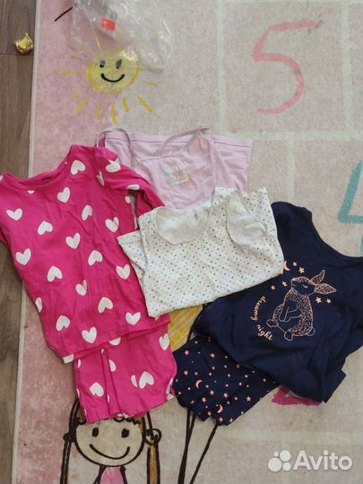 Детская одежда для девочки пакетом 110 - 116