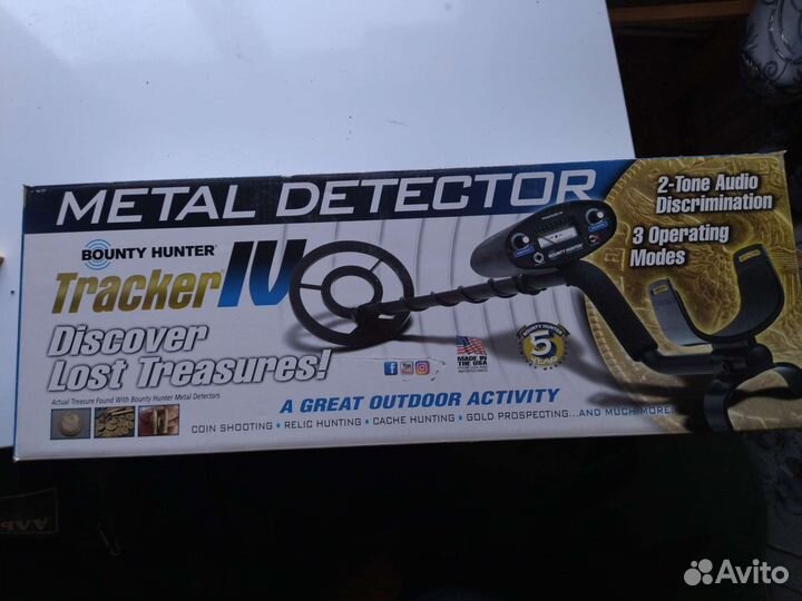 Металлоискатель bounty hunter
