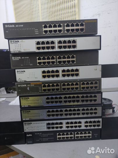 Коммутаторы (Маршрутизаторы) HP Cisco D-link