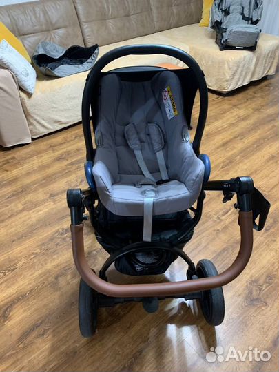 Коляска 3 в 1 Bebetto Luca