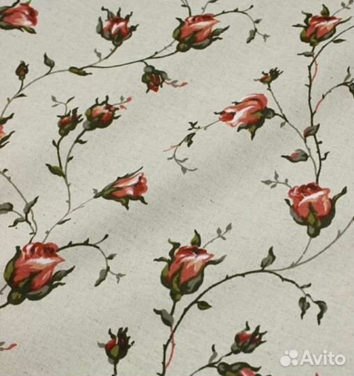 Дорожка на стол Полулен Зайцевские розочки. Новая