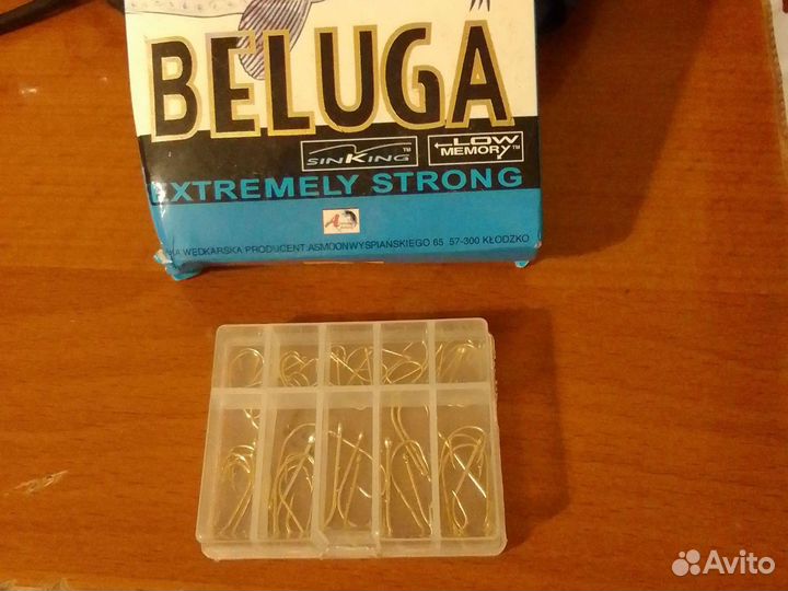 Продам леску и крючки