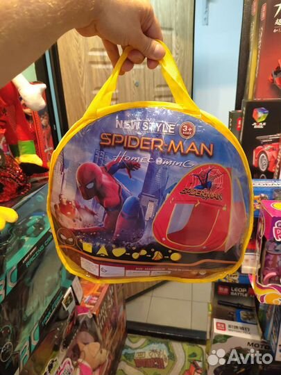 Детская игровая палатка кукла лол человек паук