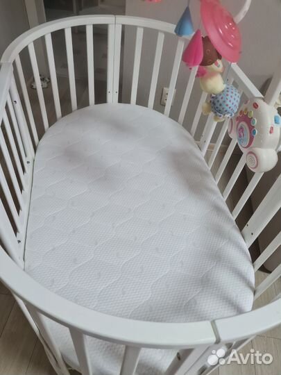 Матрас детский овальный