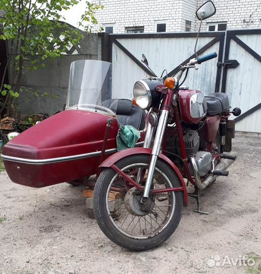 Ява 350 с коляской