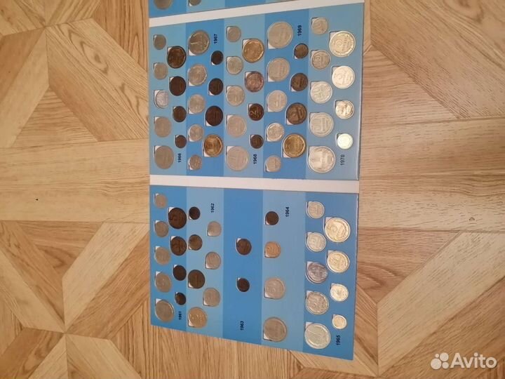 Погодовка монет СССР 1961-1991г