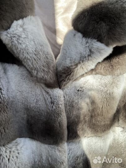 Шуба из орилага/бобрика