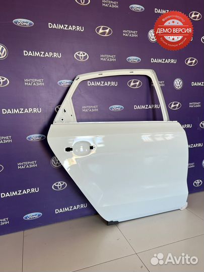 Дверь задняя Volkswagen Polo правая / белый