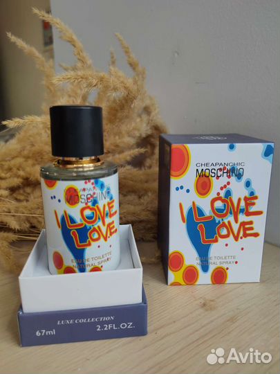 Moschino love духи