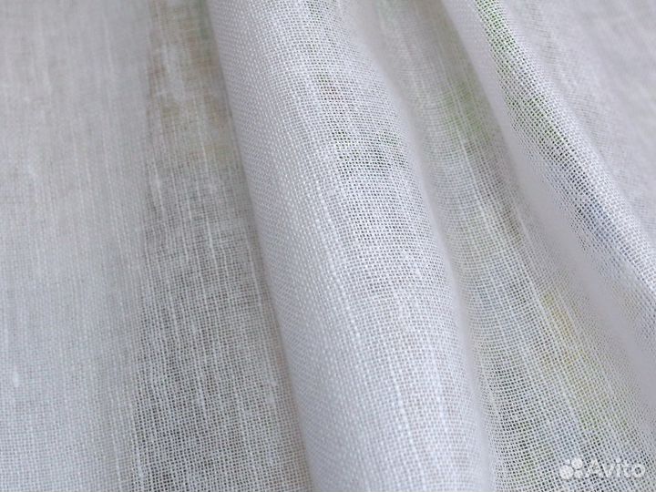 Декоративная ткань полулён 