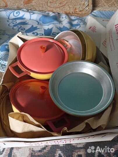 Посуда кукольная СССР
