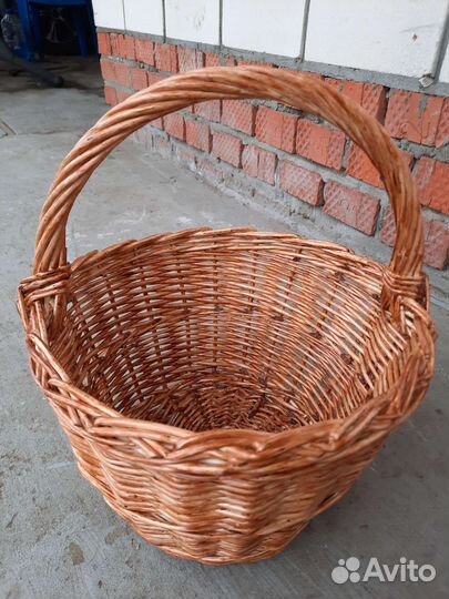 Корзины плетеные, грибные, пасхальные