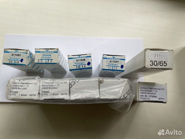 Цилиндр(Личинка) schuco Германия и розетки к ним