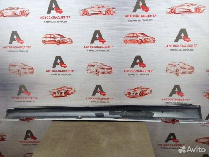 Накладка порога кузова - наружная облицовка правая